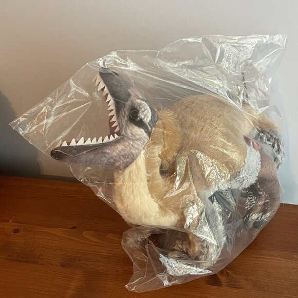 Wild Republic Artist Collection Velociraptor Dinosaur Plush - Picture 2 of 6